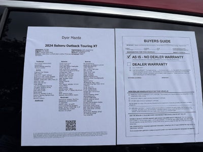 2024 Subaru Outback Touring XT