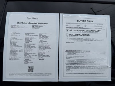 2023 Subaru Forester Wilderness