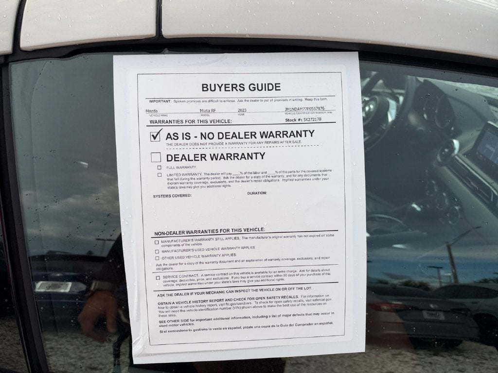 2023 Mazda Mazda Miata RF Grand Touring