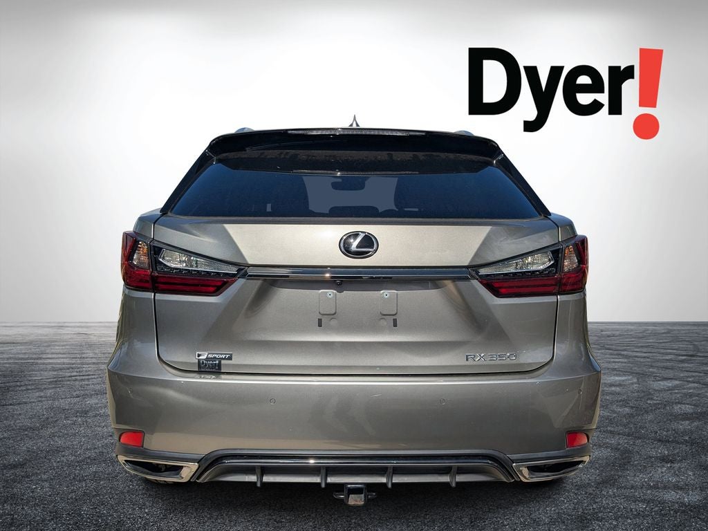 2022 Lexus RX 350 F Sport Handling