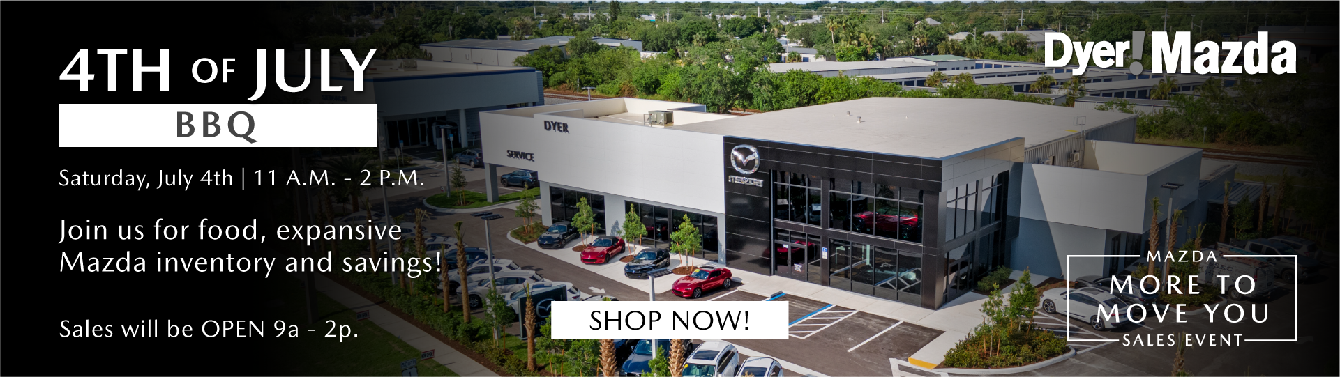 July 4th BBQ at Dyer Mazda