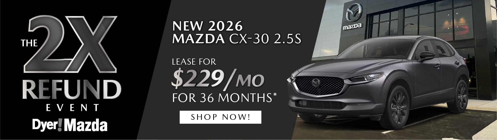 New 2026 MAZDA CX-30 2.5S  