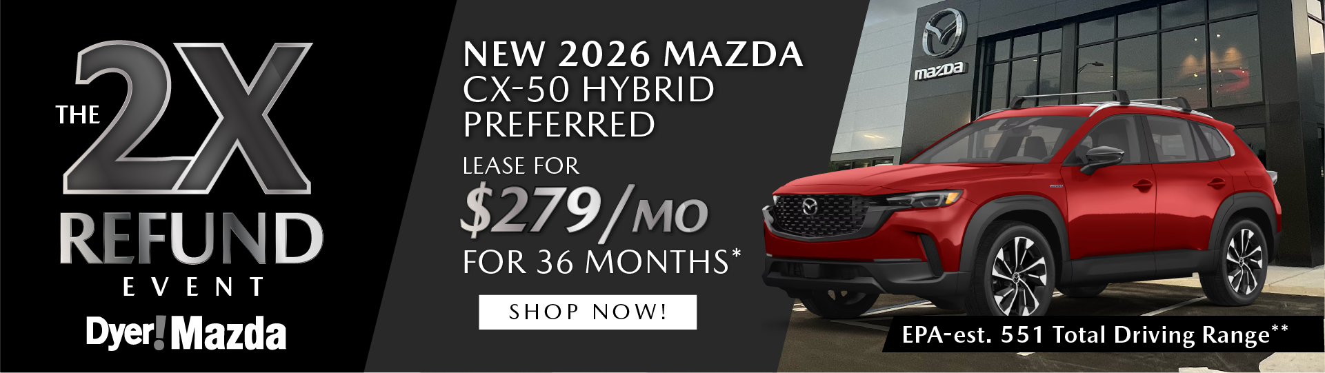 New 2026 MAZDA CX-50 HYBRID PREFERRED