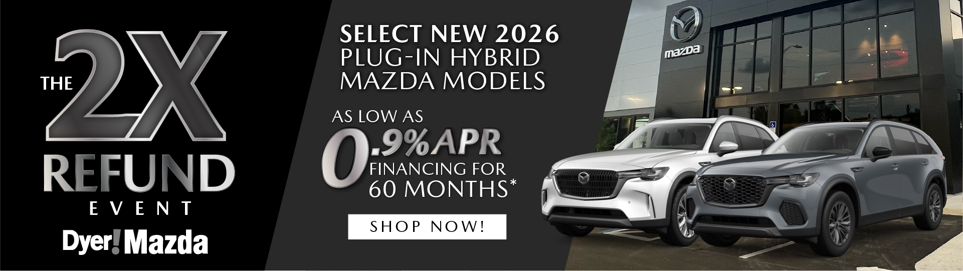 Select New 2026 Plug-In Hybrid MAZDA Models Vero Beach FL