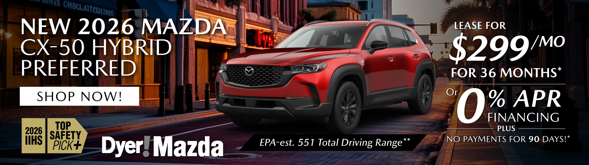 New 2026 MAZDA CX-50 HYBRID PREFERRED