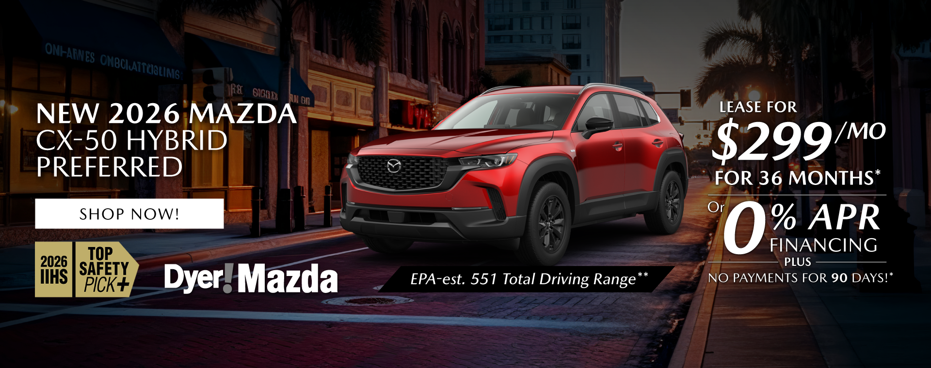 New 2026 MAZDA CX-50 HYBRID PREFERRED
