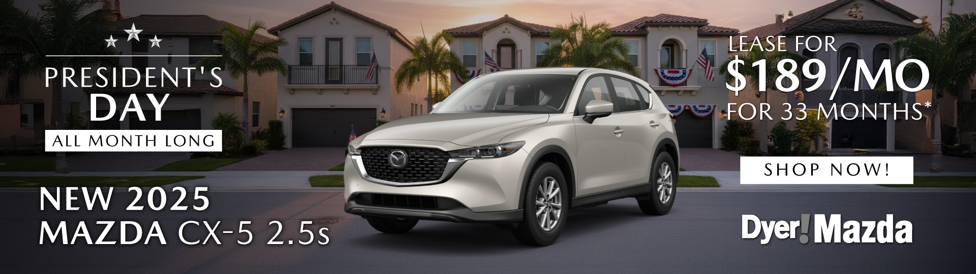 New 2025 MAZDA CX-5 2.5S 