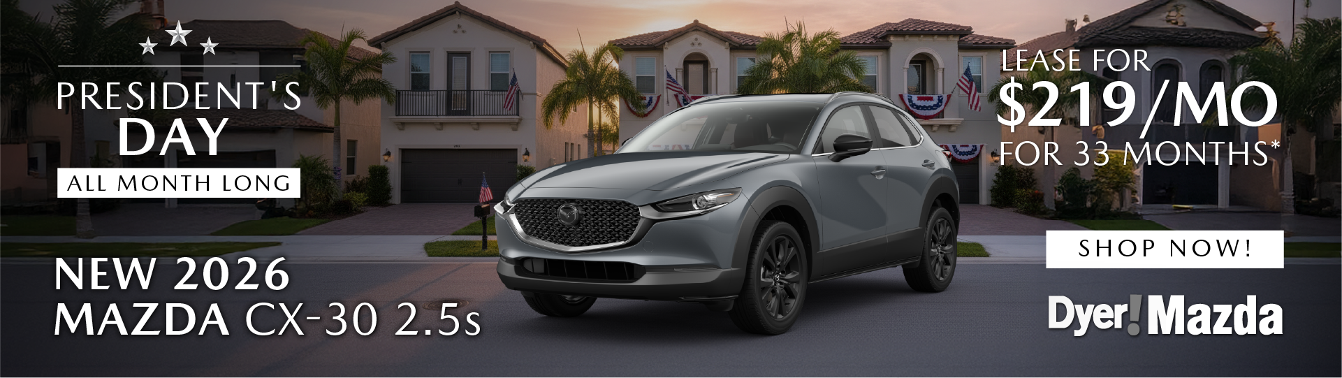 New 2026 MAZDA CX-30 2.5S 