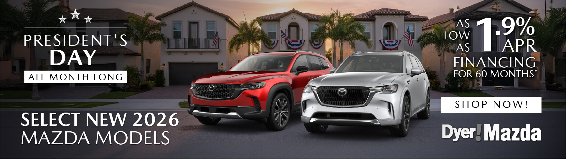 Select New 2026 MAZDA Models