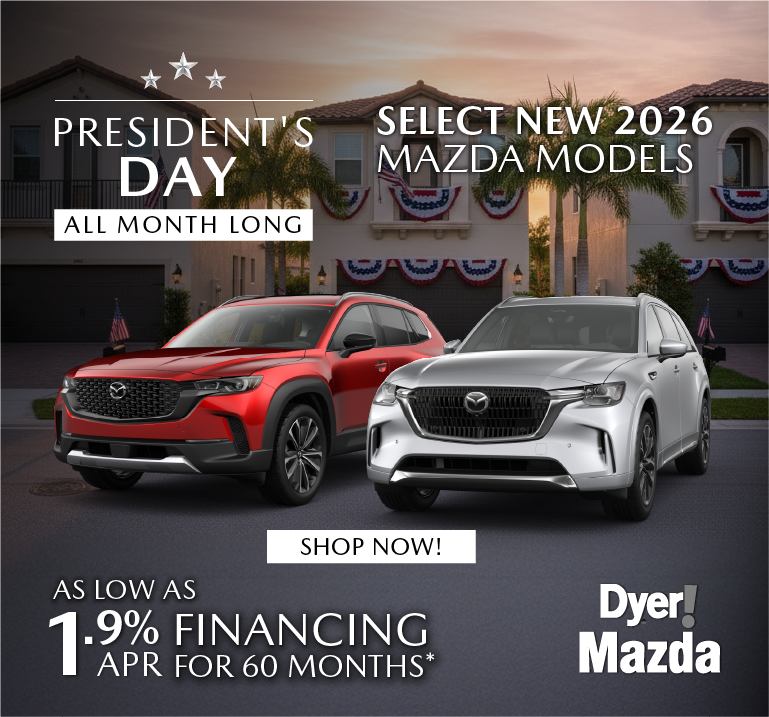 Select New 2026 MAZDA Models