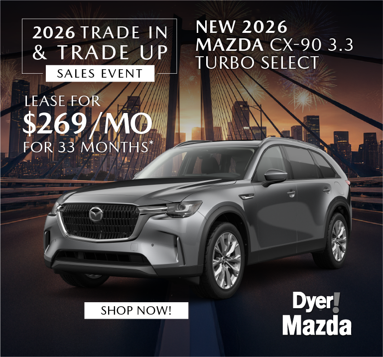 New 2026 MAZDA CX-90 3.3 TURBO SELECT