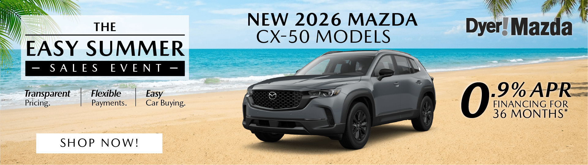 Select New 2026 MAZDA Models