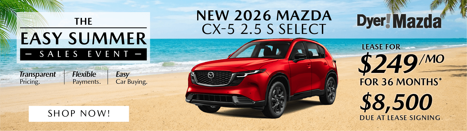 New 2026 MAZDA CX-5 2.5 S SELECT