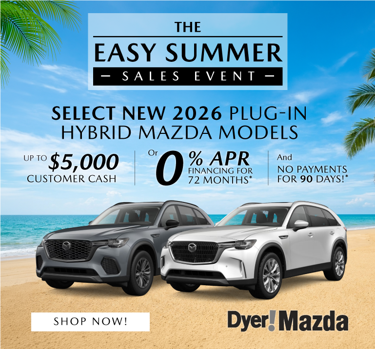 Select New 2026 Plug-In Hybrid MAZDA Models