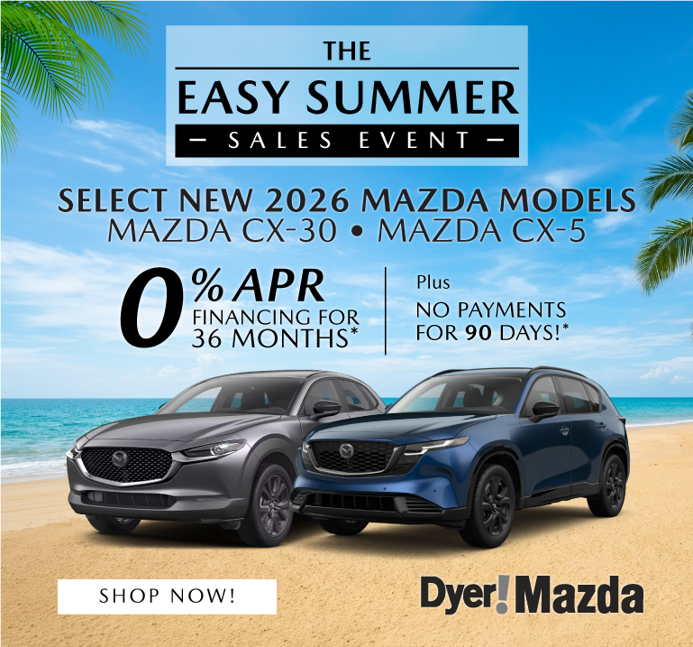 Select New 2026 MAZDA Models
