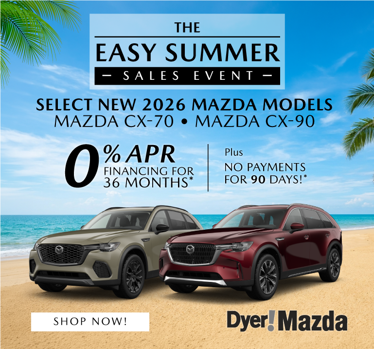 Select New 2026 MAZDA Models