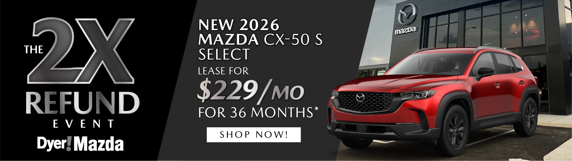 New 2026 MAZDA CX-50 S SELECT 