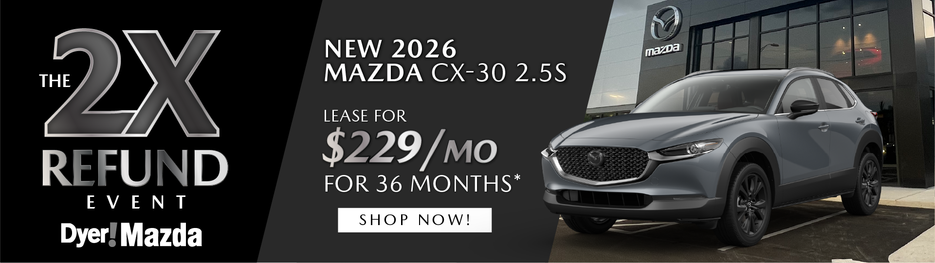 New 2026 MAZDA CX-30 2.5S 