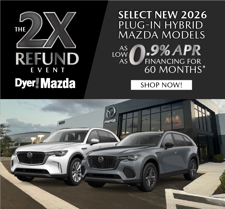 Select New 2026 Plug-In Hybrid MAZDA Models