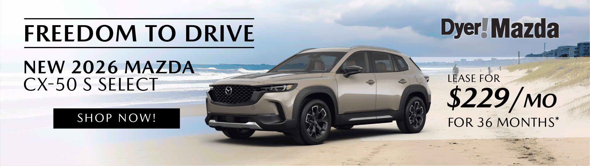 New 2026 MAZDA CX-50 S SELECT 