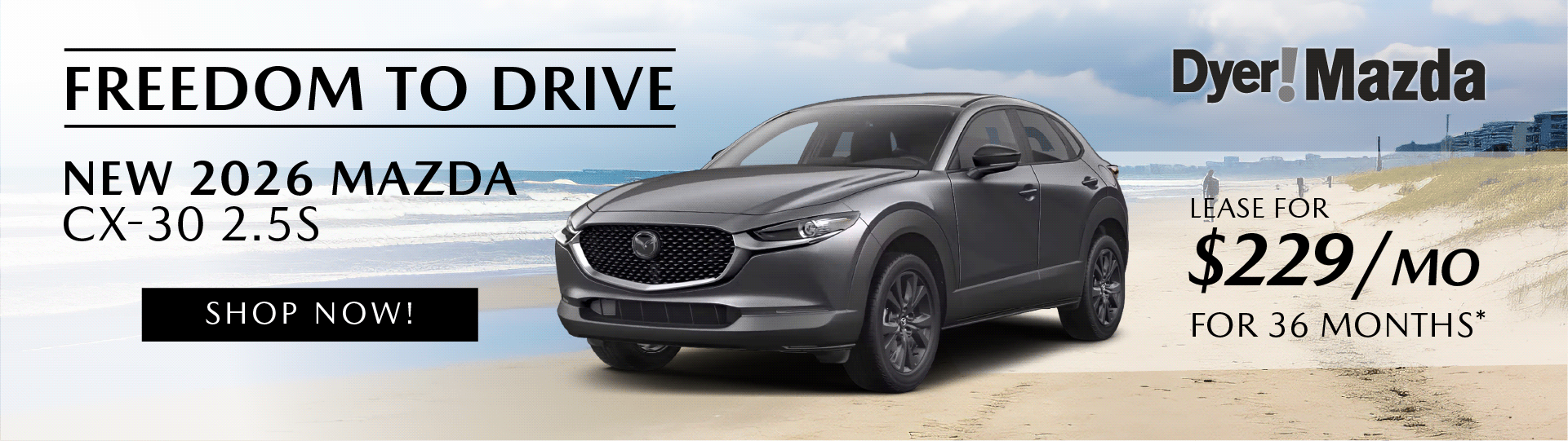 New 2026 MAZDA CX-30 2.5S  