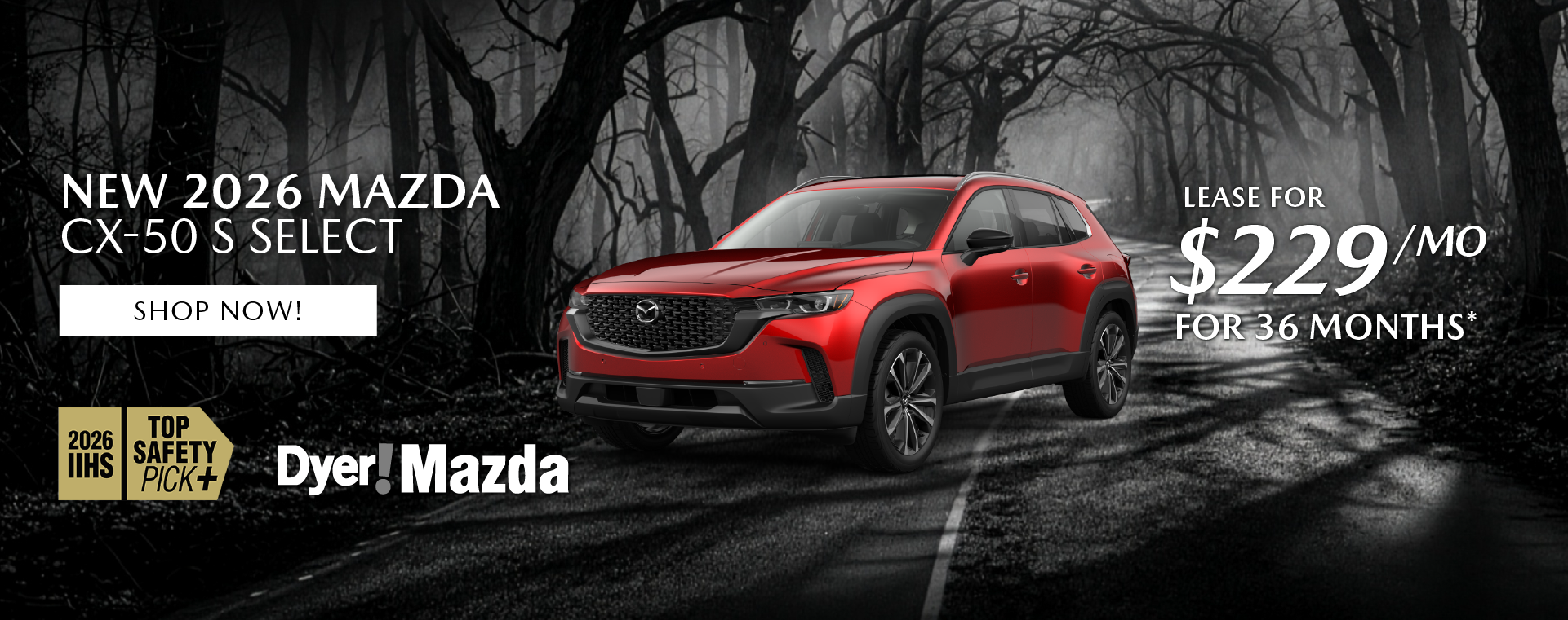 New 2026 MAZDA CX-50 S SELECT 