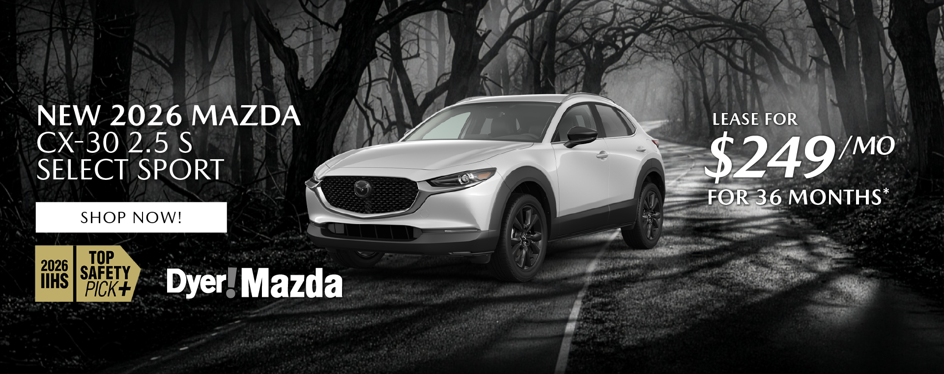 New 2026 MAZDA CX-30 2.5S  SELECT SPORT