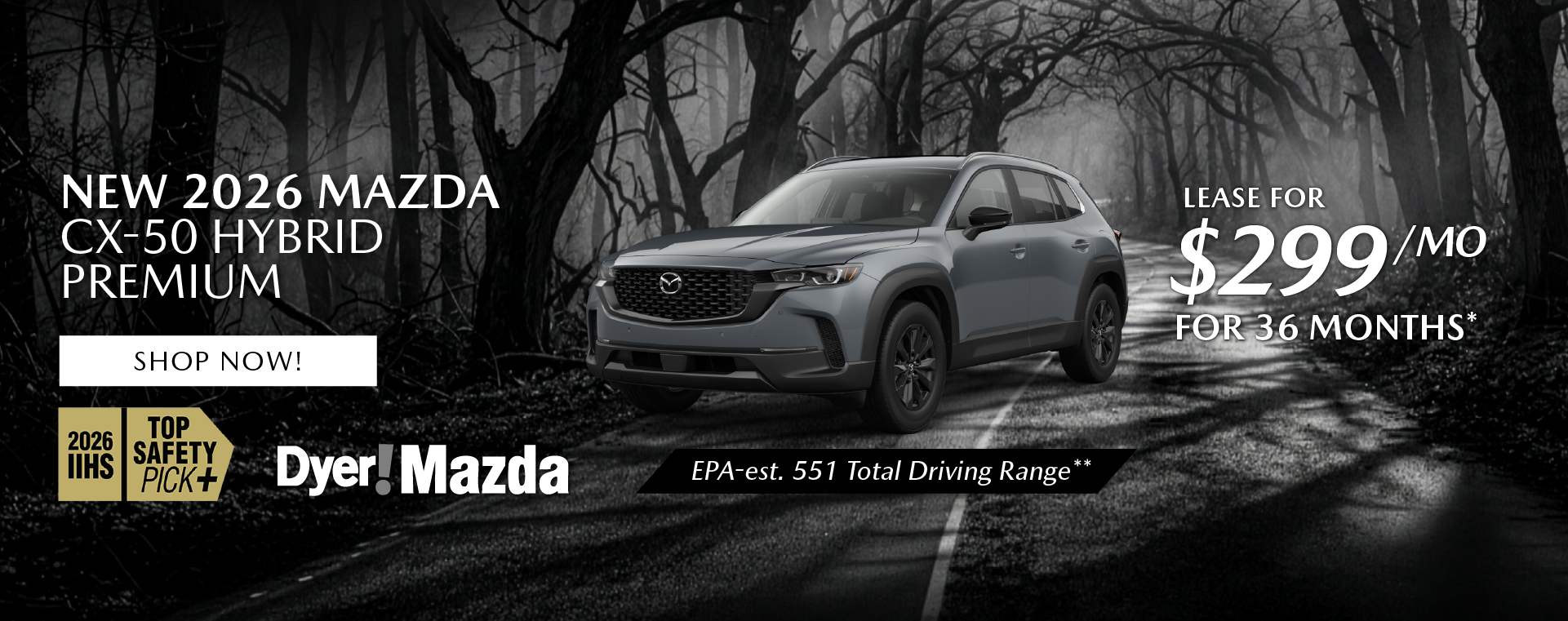 New 2026 MAZDA CX-50 HYBRID PREMIUM