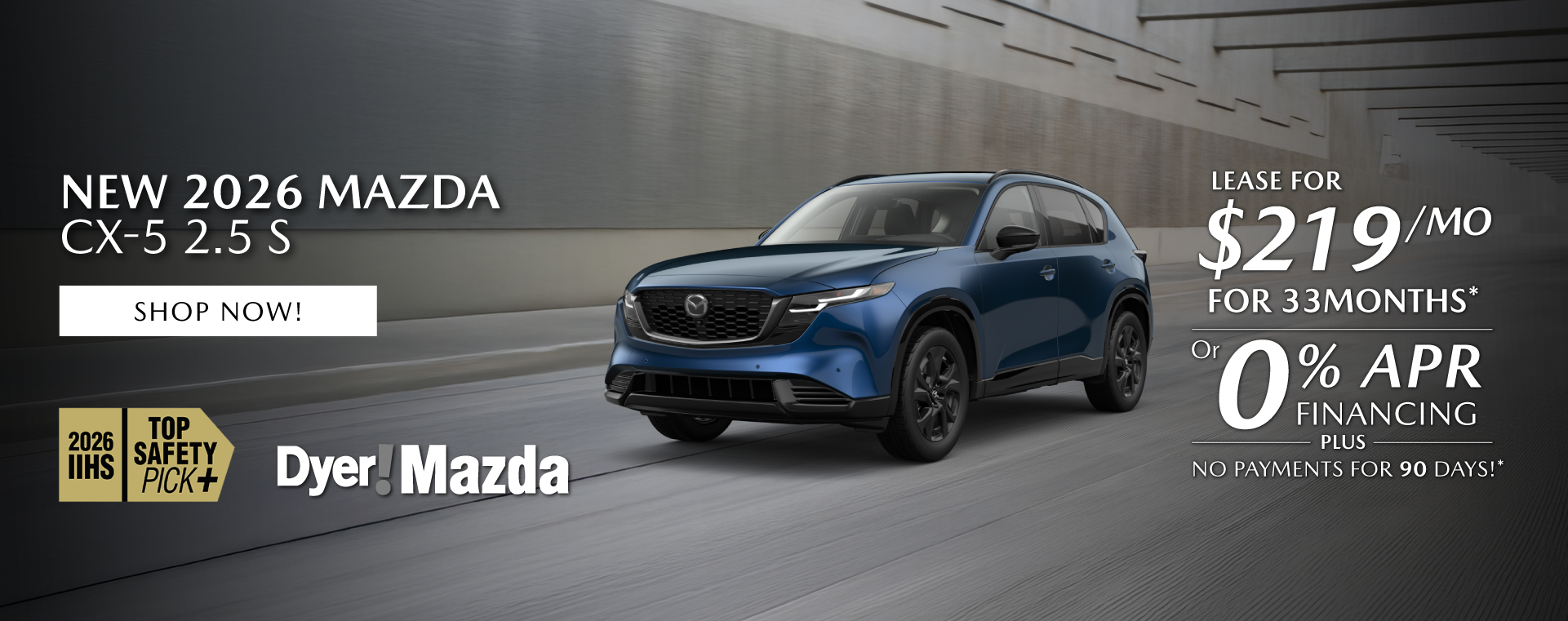 New 2026 MAZDA CX-5 2.5 S 