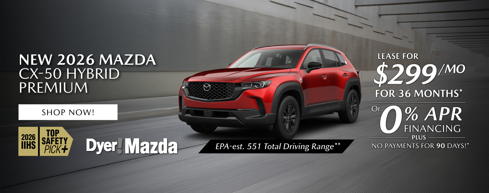 New 2026 MAZDA CX-50 HYBRID PREMIUM